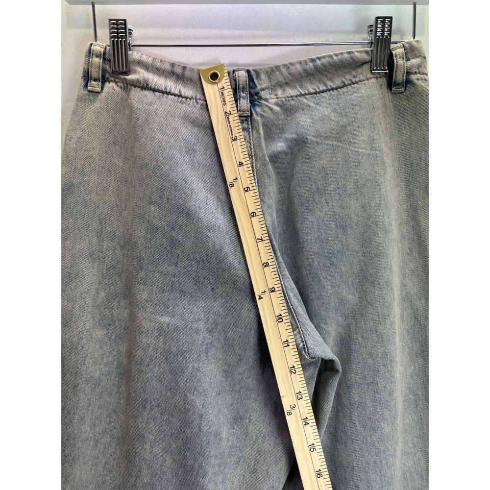 We The Free Free People Women's Wide Leg Jeans Size 25 Light Wash - Picture 12 of 16